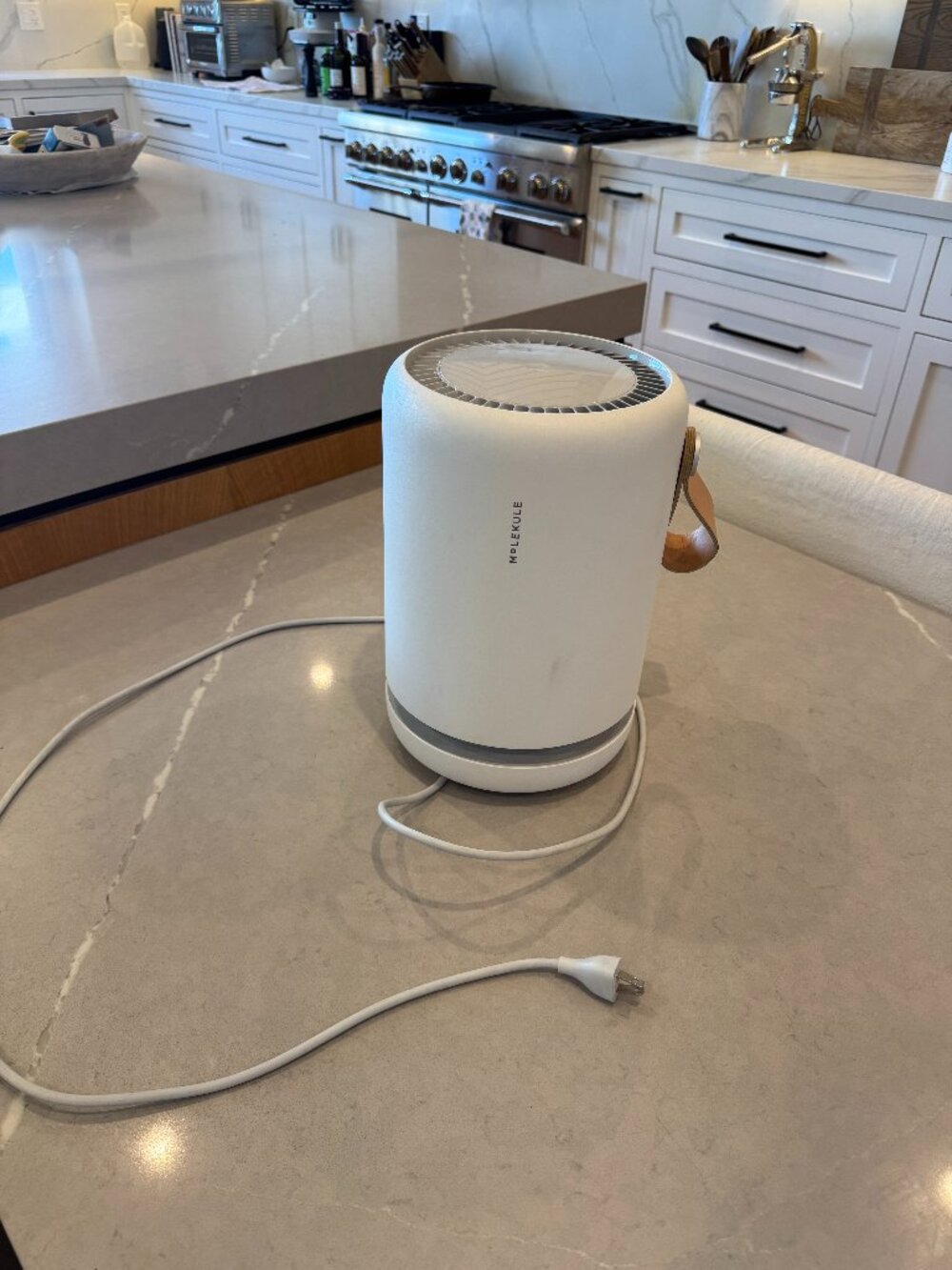 Molekule Air Mini+ Air Purifier – White, PECO Technology